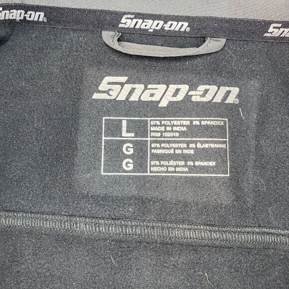 SNAP-ON ZIP UP HOODED INSULATED WINTER JACKET LG - Picture 6 of 9